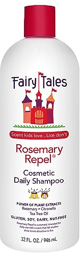 Fairy Tales Rosemary Repel Daily Kids Shampoo– Kids Like the Smell, Lice Do Not, 32 fl oz. (Pack of 1)