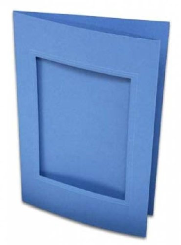 Passepartoutkarte B6 d´blau