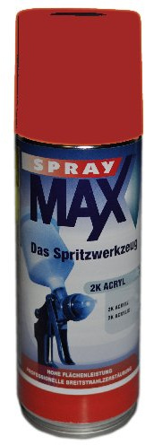 Spray Max 2K Decklack Hochglanz RAL 3000 400 ml 6803000