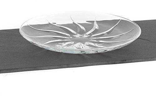 RCR 24660020006 Trix Crystal Glass Decorative Centrepiece Fruit Bowl, 33 cm