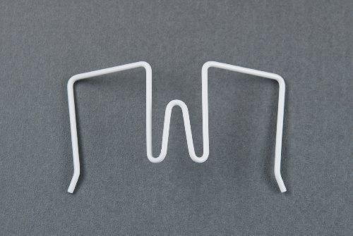Stellwandhaken Flex, Trennwandhaken in Weiß, Bilderhaken, Haken für Stellwände, Haken für 11-30mm breite Trennwände