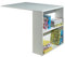 Vipack 'Autobett pihsbu14 Pino Büro für Hochbett MDF weiß 94 x 68 x 72 cm