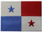 Panama Flag Embroidered Emblem Panamanian Iron On Sew On National Patch