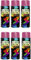 Deco Color 6er Sparpack DC Lackspray glänzend 400ml nach RAL freie Farbauswahl (6 Dosen in pink glanz RAL 4003)