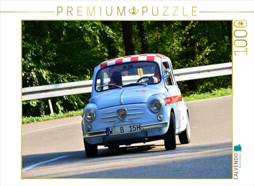 CALVENDO Puzzle FIAT 600-1963 | 1000 Teile Lege-Größe 64 x 48 cm Foto-Puzzle für glückliche Stunden