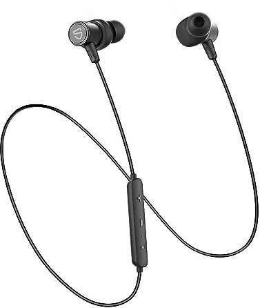 SoundPEATS Bluetooth Kopfhörer Wireless 5.0 Magnetische Ohrhörer Wasserdichtes IPX6 Kopfhörer mit Mikrofon (13 Std. Spielzeit Kabellose Sportkopfhörer, APTX-HD, CVC Noise Cancellation, 10mm Drivers)