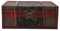 HEEPDD Aufbewahrungsbox aus Holz, Vintage, große Größe, Buch, Aufbewahrungsbox, Schmuck, Organizer, Aufbewahrungsbox, dekorativ, handgefertigt, chinesischer Wind mit Schloss, Boxen