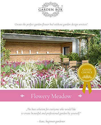 Garden Box - Professional flower bed Flowery Meadow: Create perfect garden flower bed without garden design services!