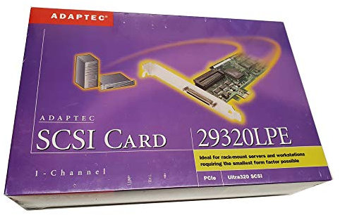 Adaptec 2250300-R 29320LPE 68-poliges Ultra320-PCI-Express-SCSI-Karten-OEM-KIT