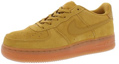 Nike Air Force 1 LV8 GS BQ5485-700, Womens,Boy Sneakers, Brown, 39 EU