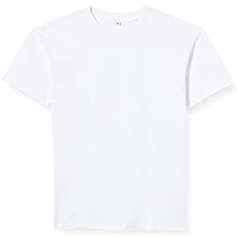 Build Your Brand Homme By102-heavy Oversize Tee T-shirt, Blanc., M EU