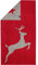 Cawö Home Handtücher Christmas Edition Hirsch Bordeaux - 22 Duschtuch 80x150 cm