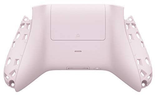 eXtremeRate Carcasa Trasera para Xbox Series S X Control Funda Tacto Suave Protector con Placa de Batería Cubierta Posterior para Xbox Series S X Mando-No Incluye Shell de Grip(Rosa Sakura)