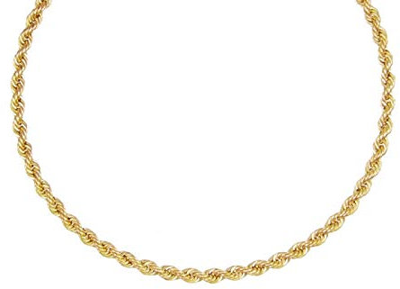 L'Atelier d'Azur Collier Or 18 Carats 750/000 Maille Corde Jaune - Femme