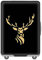Kofferhülle Elastisch Kofferhülle Bambus Kohlefaser 18-32 Zoll Kofferschutzhülle Gepäck Cover Reisekoffer Hülle Kofferschutz Luggage Cover Gepäckabdeckung (Goldenes Horn Hirsch, M)