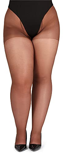 Bellivalini Damen Strumpfhose Plus Size Große Größen 40 DEN BLV-1125