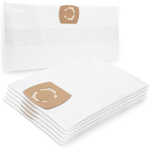 5 Vlies-Staubsaugerbeutel für Einhell Nass-Trockensauger TC-VC 1930 S kompatibel - Bestleistung beim Saugen