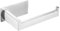 YUET Brushed Nickel Toilet Roll Paper Holder Self Adhesive Storage Holders Stainless Steel Tissue Hanger No Drill for Bathroom and Kitchen Accessory Square 304 (Silver)