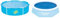 Bestway 56283 Piscinette My First Frame D 152 h38 & 58060 Bâche Solaire diamètre 210 cm pour Piscine Hors Sol Fast Set™ Ronde diamètre 244 cm