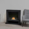 Moritz Ethanol Kamin freistehend Standkamin I 100 x 90 x 31 cm Raumteiler I 1,5 Liter Brenner I Bioethanol Kamin I Bio Ethanol Kaminofen Indoor Outdoor I Innen Außen I Bioethanol Brenner I Brennertopf