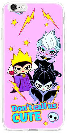 ERT GROUP Handyhülle für iPhone 6/6S Original und offiziell Lizenziertes Disney Muster Disney Villains 003 optimal an die Form des Handy angepasst, hülle aus TPU