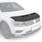 OMAC Haubenbra Steinschlagschutz Bonnet Bra kompatibel mit VW Touran 2010-2015 Schwarz Halb