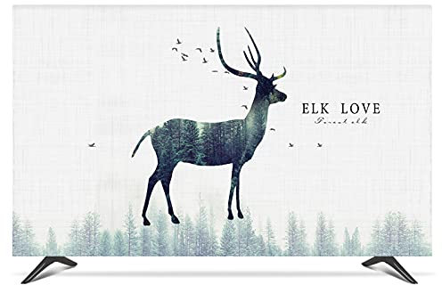 ELTOX Funda TV Exterior,Funda para Televisor 19 - 80 Cubierta de capucha decorativa de 22 pulgadas de 75 pulgadas para PC de televisión de pantalla impermeable (Color : A, Size : 28 inch)