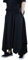 Japanischer Stil Samurai Hakama Haremshose Herren Damen Yoga Ninja Hose Schwarz