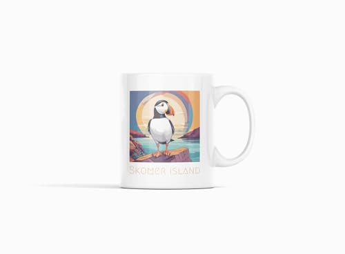 Welsh High Street Skomer Island Tasse