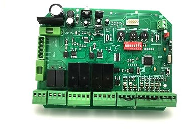 kit d'ouverture de portail électrique La carte de commande de porte oscillante/coulissante DC24V/12V se connecte avec la régulation de la vitesse du double moteur et la fermeture automatique de la por