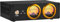 Analog Dual VU Meter, Audio Switcher Box mit DB-Panel-Display, RGB-Schallpegelanzeige, Farb-/Helligkeitseinstellung, für Heimkino