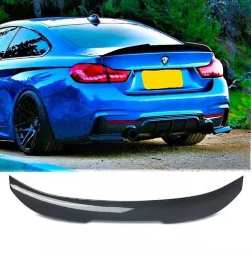 For Auto Perfectionists UK Rear High Kick PSM Ducktail Boot Spoiler Compatible With BMW 4 Series Coupe F32 2013-2020 ABS Carbon Fibre