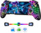 Handy Controller für iPhone, Smartphone Controller für Android mit Schalten ohne Totzone Hall Effect Joystick Controller für Handy Bluetooth Controller Handy für Xbox Cloud/Call of Duty/Roblox,Textur
