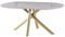 Home ESPRIT Esstisch, goldfarben, Metall, Keramik, 180 x 90 x 75 cm, Marke EAN: 8424002176105