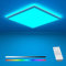 slochi 3200LM LED Deckenleuchte Dimmbar mit Fernbedienung, 30CM 25W RGB Farbwechsel Deckenlampe Led, 4000K Badezimmer Lampe für Bad Kinderzimmer Schlafzimmer Wohnzimme