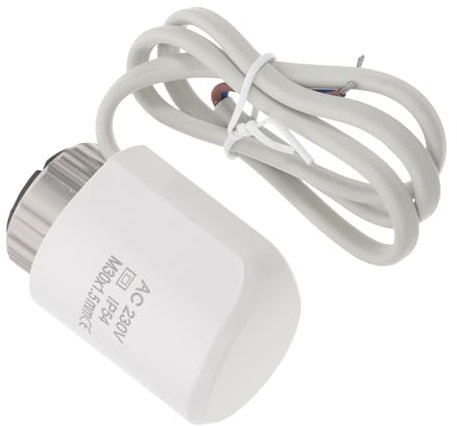 HOUDERCO Floor Heating Temperature Control Valve Electric Heating Actuator for Radiator Temperature Control Thermostat Knob Replacement