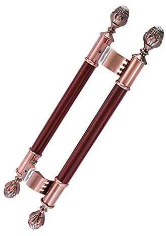 HDDNMLOH Poignée de Porte coulissante pour Porte de Douche, quincaillerie de poignée de Porte Rustique et Simple, Style 3-60 cm