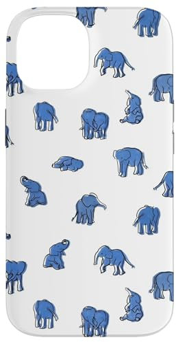 Elefant Ästhetische Elefanten Sommer Hülle für iPhone 14