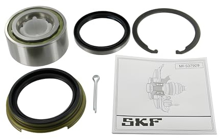 SKF Radlagersatz mit Wellendichtring VKBA 3916 Position Vorderachse Außendurchmesser 68 mm Höhe 111 mm Länge 111 mm Breite 84 mm - OE Qualität