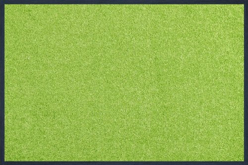 wash+dry Fußmatte, Apple Green 40x60 cm, innen und außen, waschbar