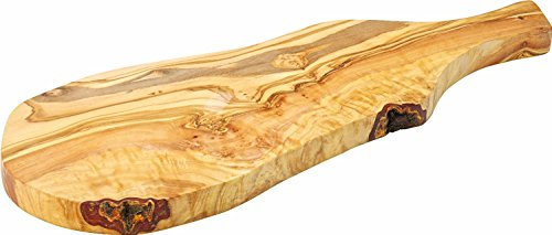 Olive Wood Cheese and Charcuterie Board With Handle (small) by Urban Merchants, Your Fine Food Supplier