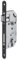 Thirard 946830 - Cerradura de larder con cilindro Monomax NF cabeza redonda a/C gatillo eje 40 mm