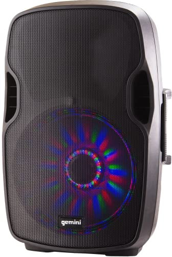 GEMINI AS 12 P BLU LIGHT DIFFUSORE AMPLIFICATO CON BLUETOOTH NUOVO
