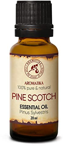 Kiefernnadel Öl 20ml - Pinus Sylvestris - Austria - Reines & Natürliches Kiefernnadelöl - Frischer Nadelduft - Kieferöl für Wellness - Aromatherapie - Diffuser - Duftlampe - Weihnachtsbaumduft