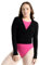 Capezio Femme 11381w Pull Enveloppant, Noir, S EU