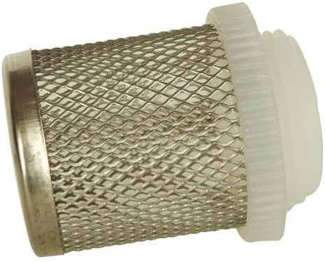 SOMATHERM FOR YOU 114-33 Strainer Basket for 33/42 Male Valve Sieve-Stainless Steel Filter-Polymer Attachment-Filtration : 1200 μm, Grey