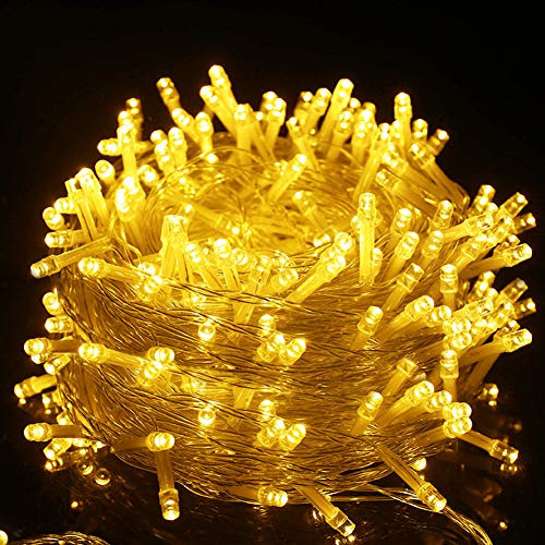 Uping Guirnalda Luces Navidad Exterior 500 Led Luces Arbol Navidad Interior 50M con Enchufe Decoracion Luzes Natal