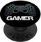 Gamer Videospiele Coole Jungen Jungs Teenager Mädchen PopSockets PopGrip: Ausziehbarer Sockel und Griff für Handys/Tablets mit Tauschbarem Top