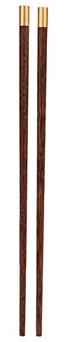 5 pares palillos madera caoba de primera calidad, palillos estilo chino reutilizables, juegos de regalo minimalistas palillos ligeros utensilios utensilios cocina(5 pares de palillos de caoba)