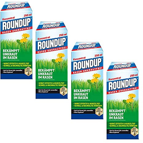 1l Roundup Rasen Unkrautfrei ohne Glyphosat, Konzentrat